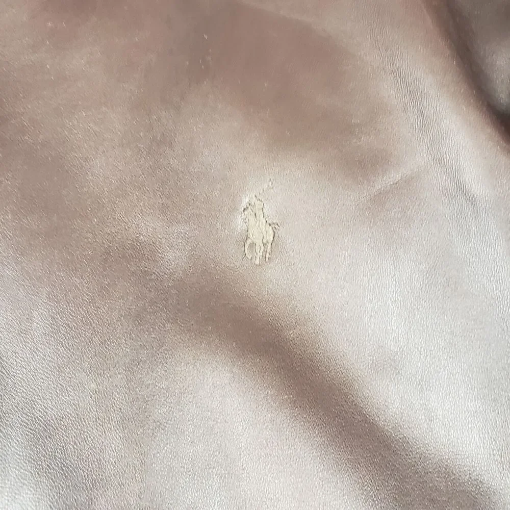 Polo Ralph Lauren Vintage Butter Soft Genuine Leather Jacket XL - Picture 11 of 16